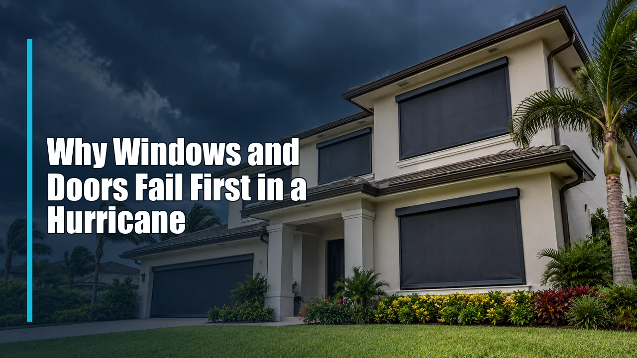 Why Windows and Doors Fail First in a Hurricane